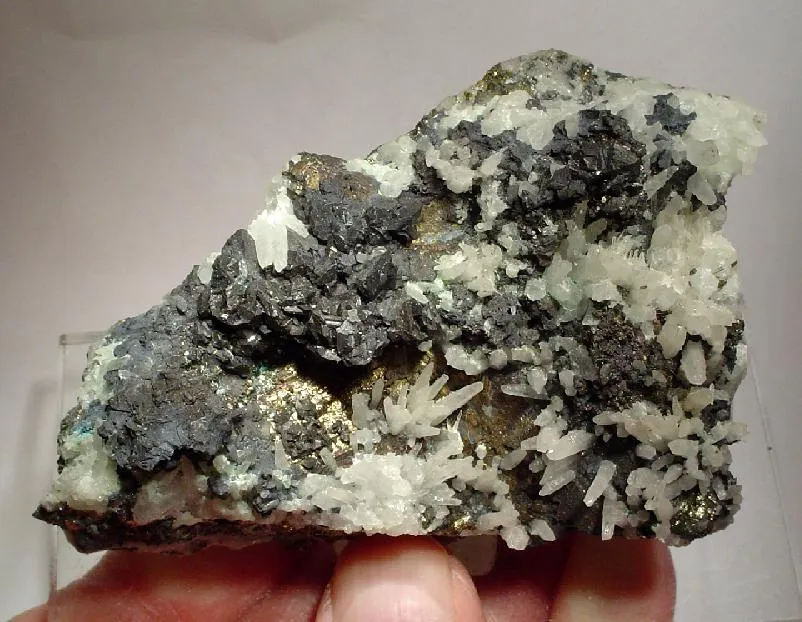 Djurleite, Quartz, Pyrite - image 1