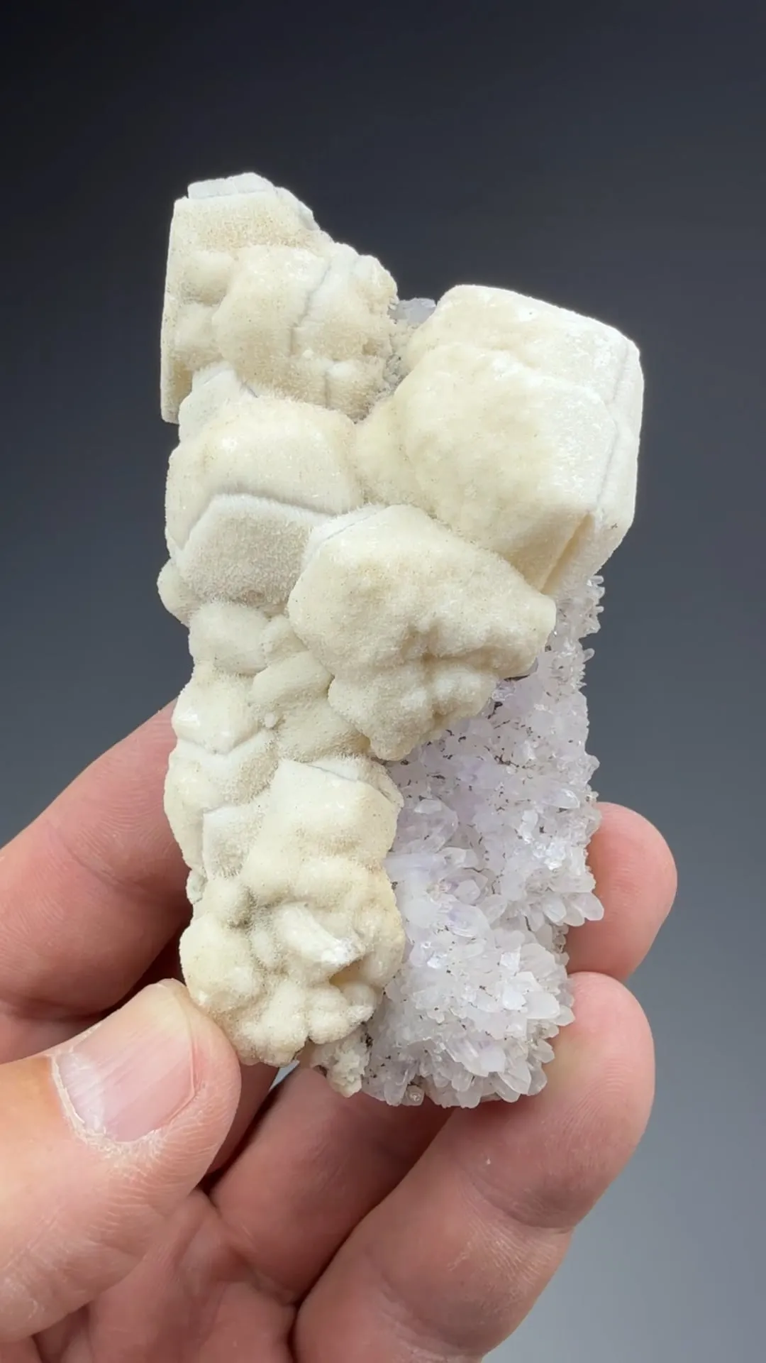 Dolomite coating Calcite with Quartz - image 2