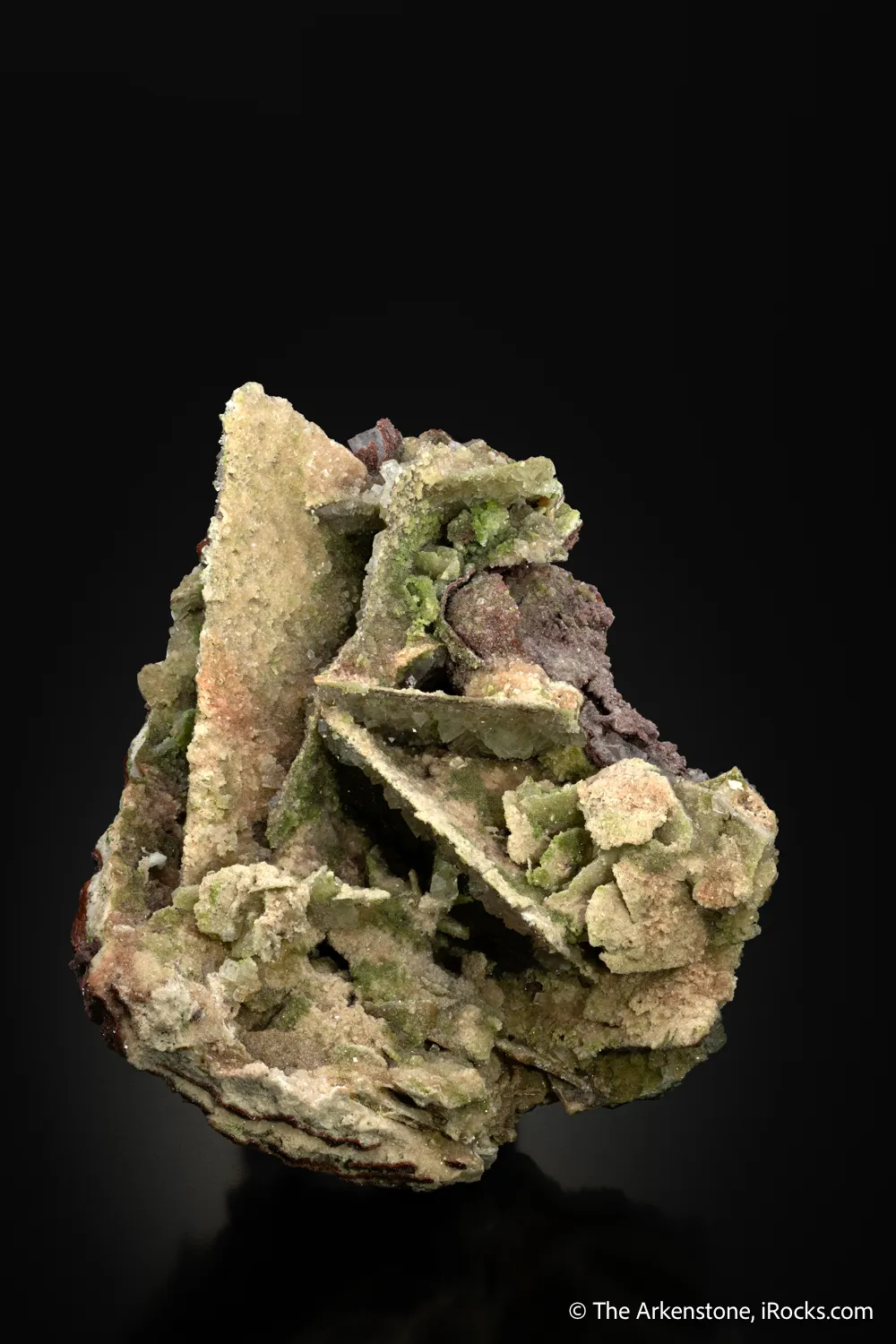Dolomite ps. Wulfenite - image 3