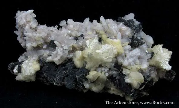 Dolomite, Tennantite, Smithsonite, and Quartz (Rare Combo) - image 2