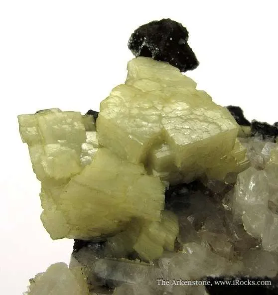 Dolomite, Tennantite, Smithsonite, and Quartz (Rare Combo) image