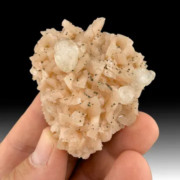 Dolomite with Calcite, Chalcopyrite