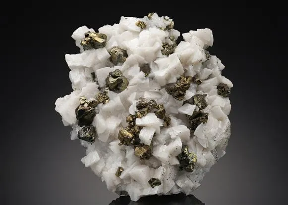 Dolomite with Chalcopyrite - image 1