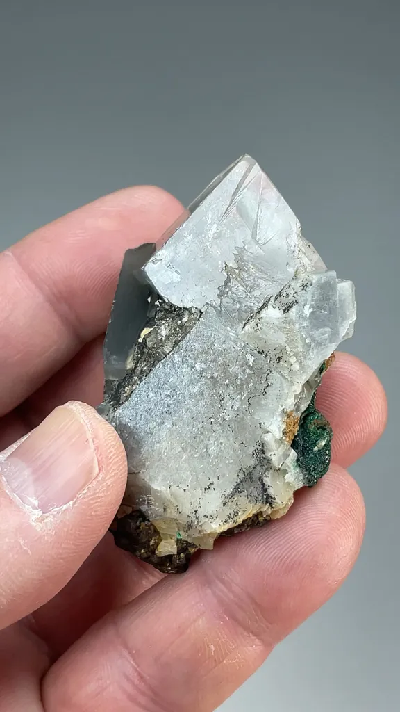 Dolomite with Chalcopyrite - image 2