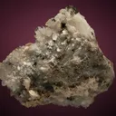Dolomite with Chalcopyrite on Quartz - image 3