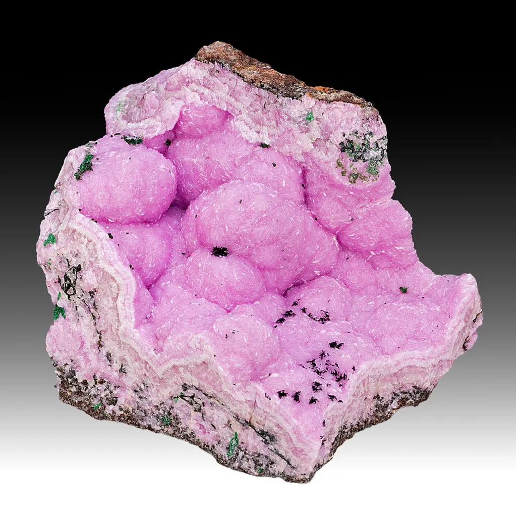 Dolomite with Malachite image