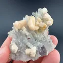 Dolomite with Quartz, Fluorite - image 1