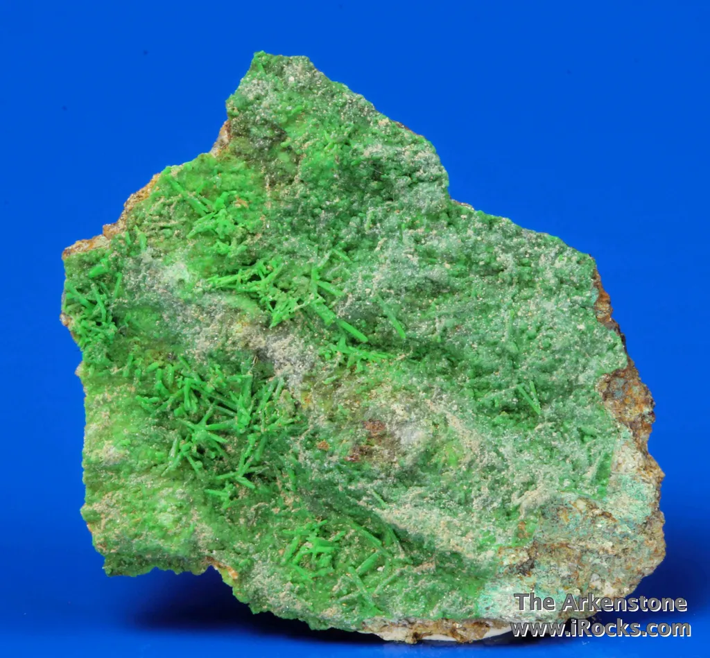 Domerockite (type locality) with Conichalcite image