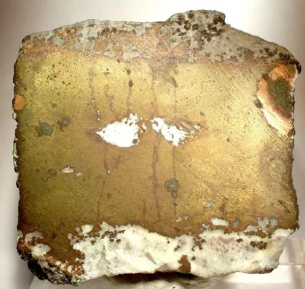 Domeykite, Copper, Quartz image