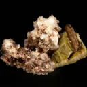 Donnayite-(Y) on Calcite - image 3