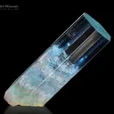 Double Terminated Aquamarine from Shigar Pakistan - image 1