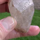 Double terminated clear quartz-- "Mother Nature's fingerprint" - image 2