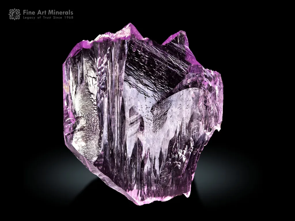 Double Terminated Floater Kunzite from Afghanistan image