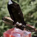 Double-Terminated Smoky Quartz – Swiss Alpine Specimen - image 1