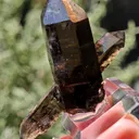 Double-Terminated Smoky Quartz – Swiss Alpine Specimen - image 5