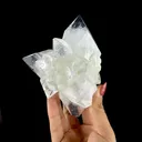 Doubly Terminated Light Green Apophyllite Crystal Cluster – Zeolite Mineral Specimen from Jalgaon - image 6
