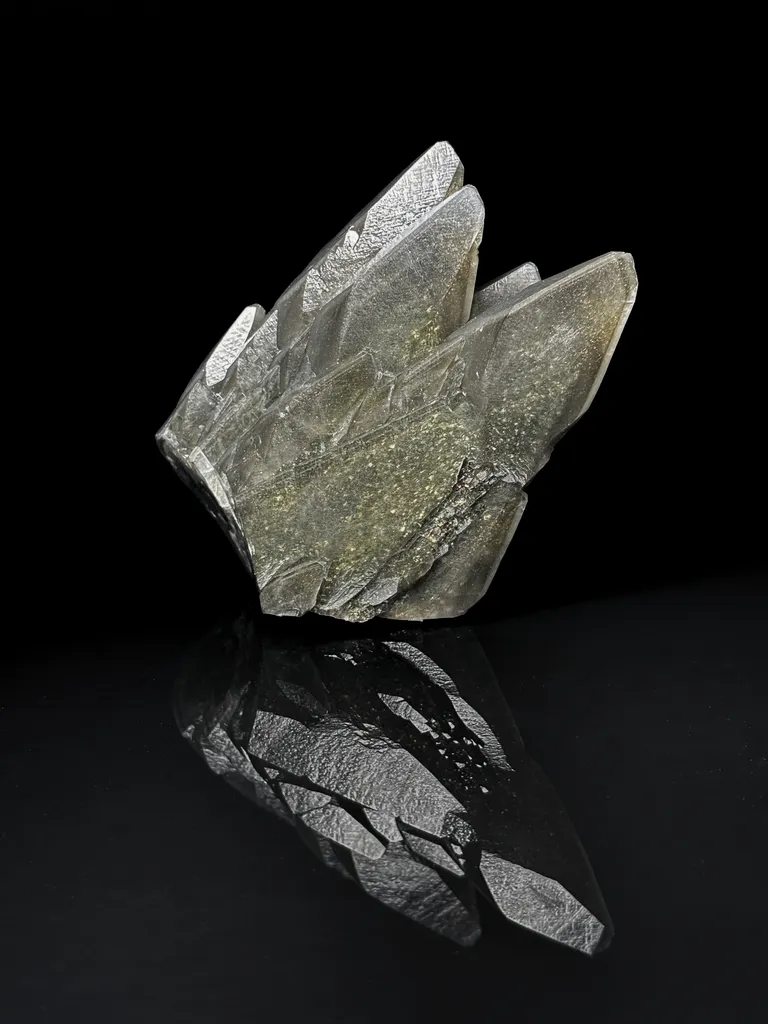 Dragonscale Calcite Specimen with Chalcopyrite from Sweetwater Mine, Reynolds County, Missouri, USA - image 3