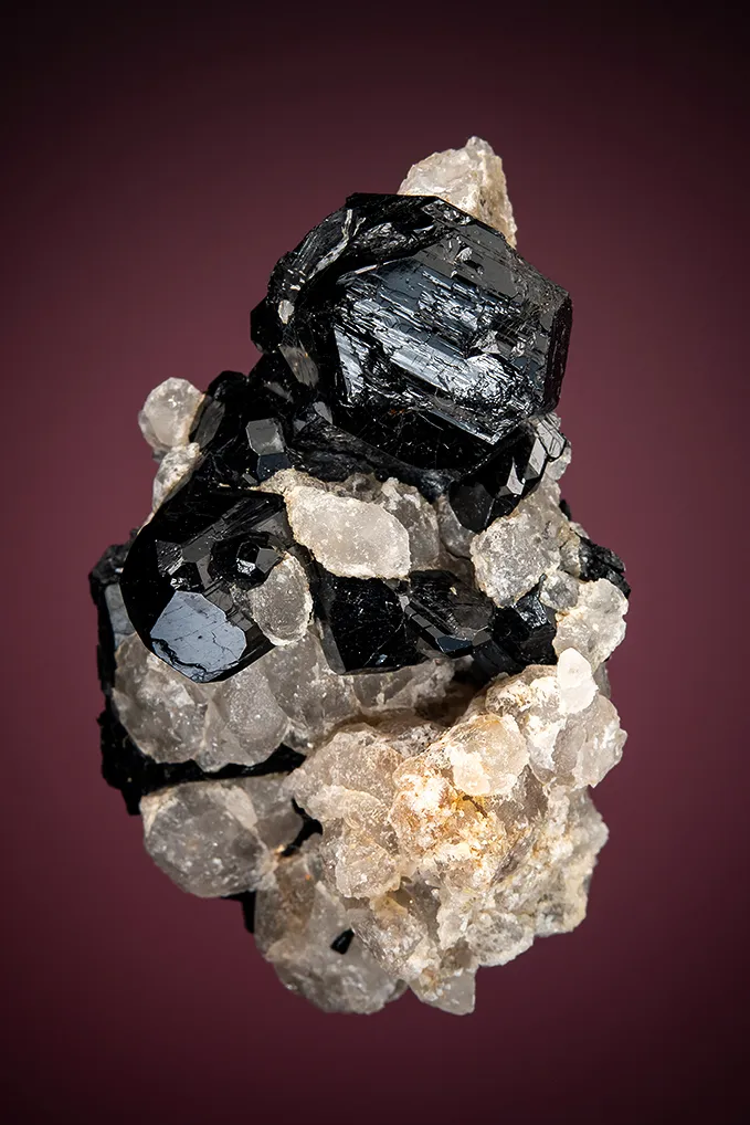Dravite / Uvite with Quartz image