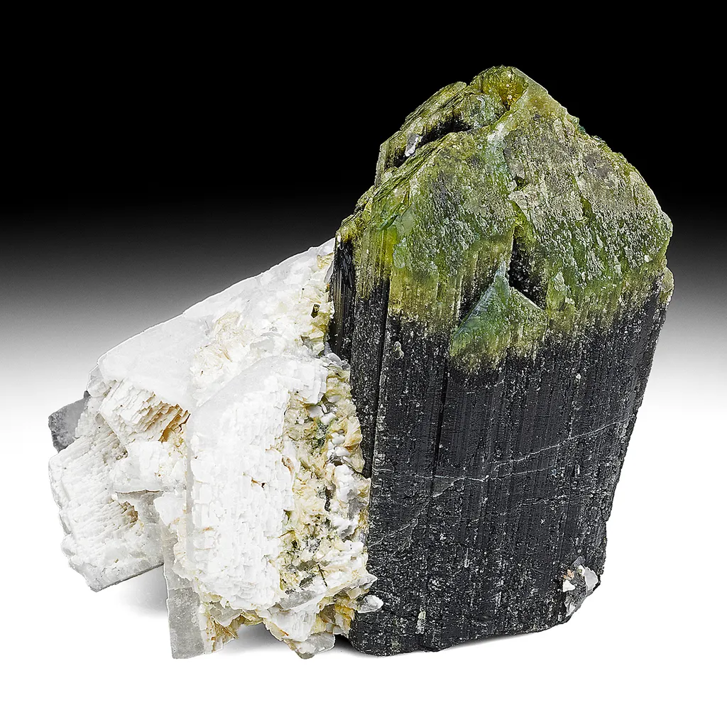 Dravite with Feldspar image