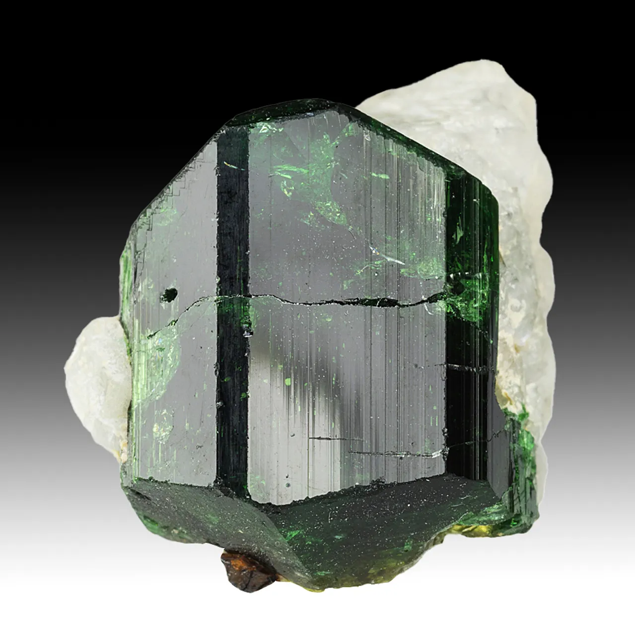Dravite with Quartz - image 1