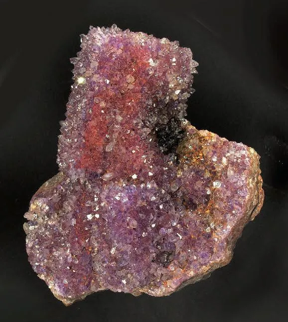 Drusy Quartz, Barite image