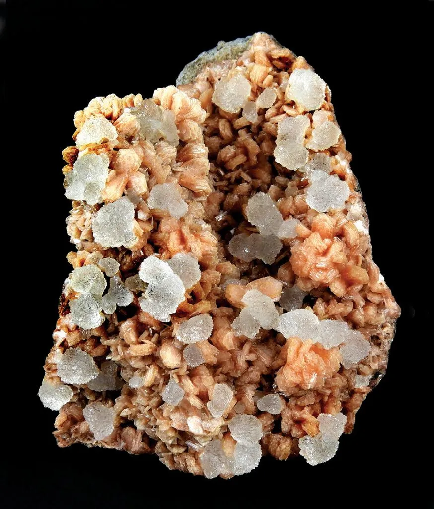 Drusy Quartz, Stellerite image