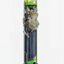 DT Green Tourmaline Crystal with Albite - image 3
