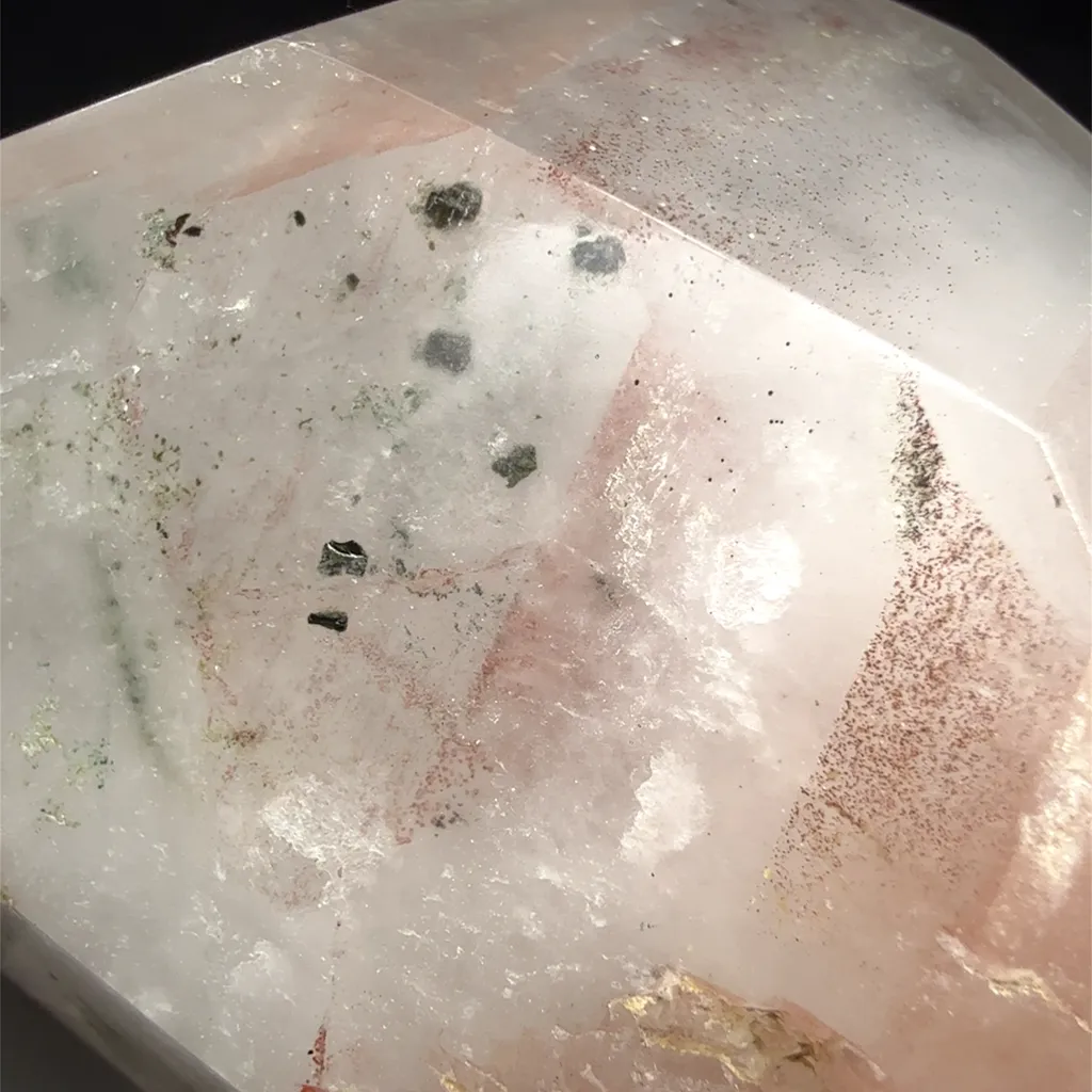 DT Quartz with Ajoite & Accessory Minerals - South Africa, Limpopo, Messina Mine - image 7