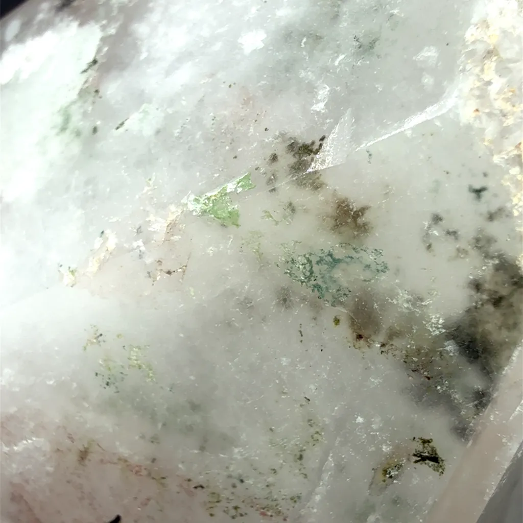 DT Quartz with Ajoite & Accessory Minerals - South Africa, Limpopo, Messina Mine - image 6