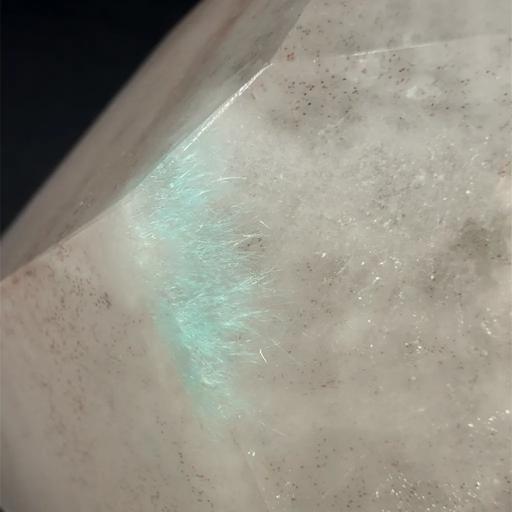 DT Quartz with Ajoite & Accessory Minerals - South Africa, Limpopo, Messina Mine - image 4