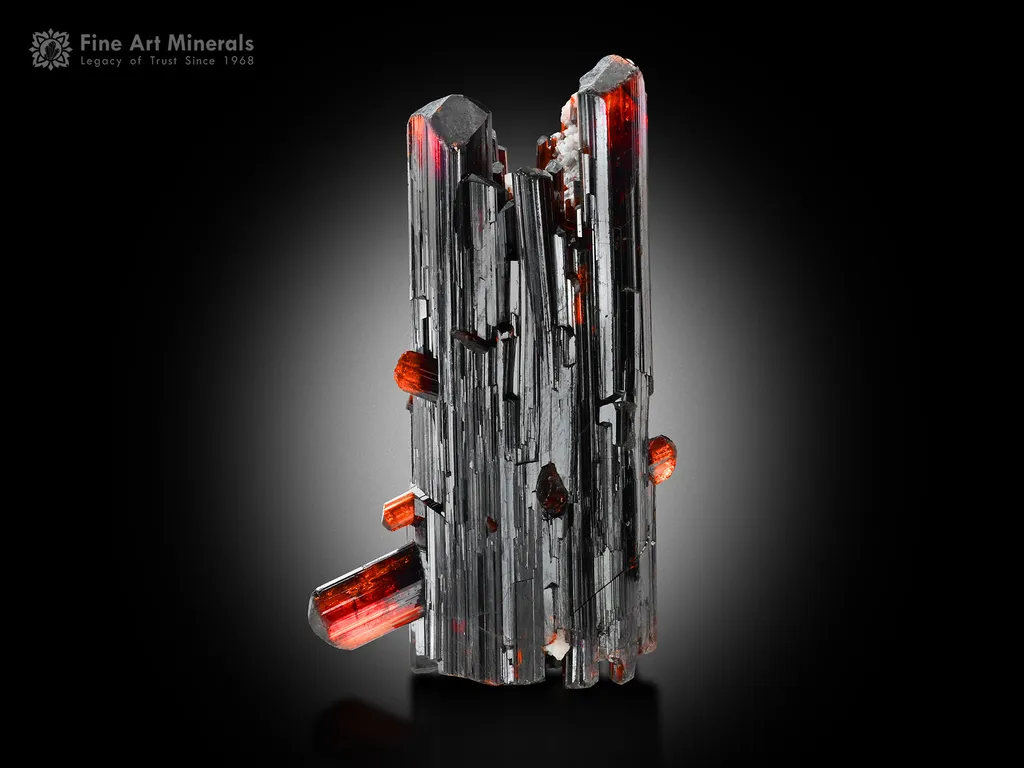 DT Rutile with Aegerine and Albite image