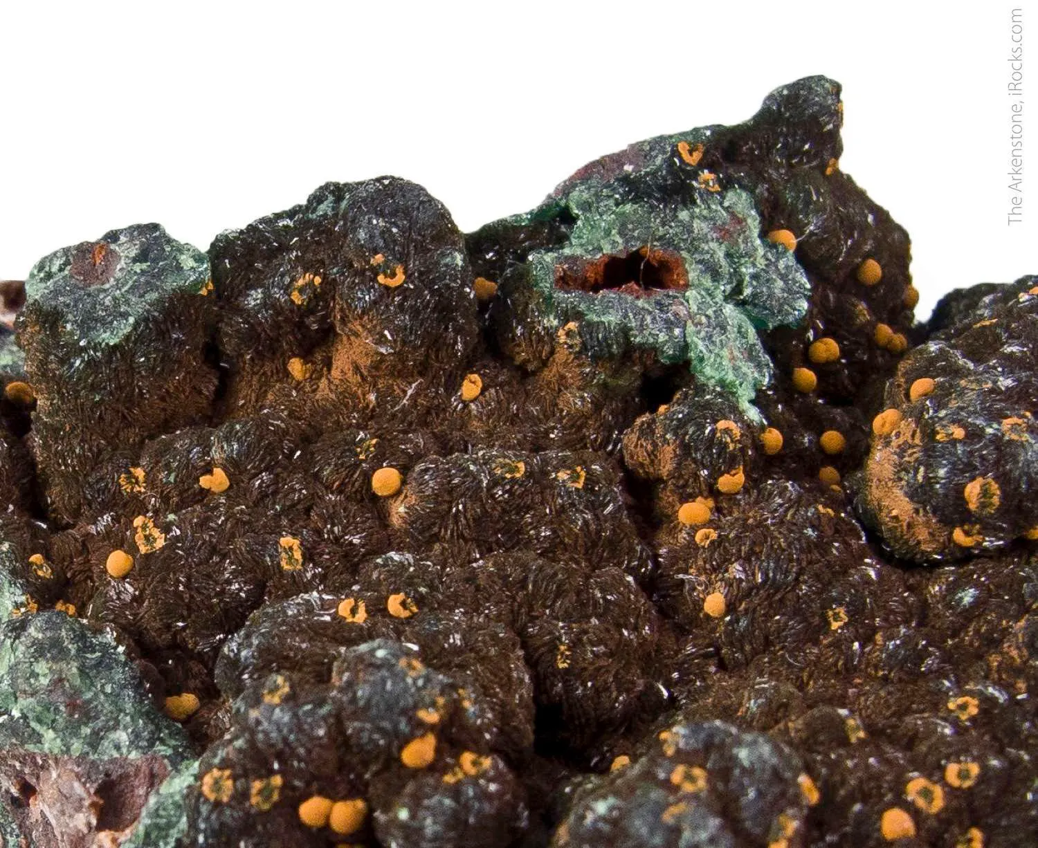 Dufrenite with Chalcosiderite and Chalcophyllite - image 2