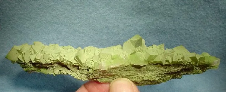 Duftite, Calcite image