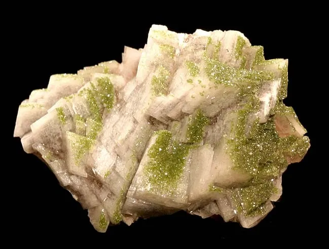 Duftite, Calcite (Var: Plumboan Calcite) image