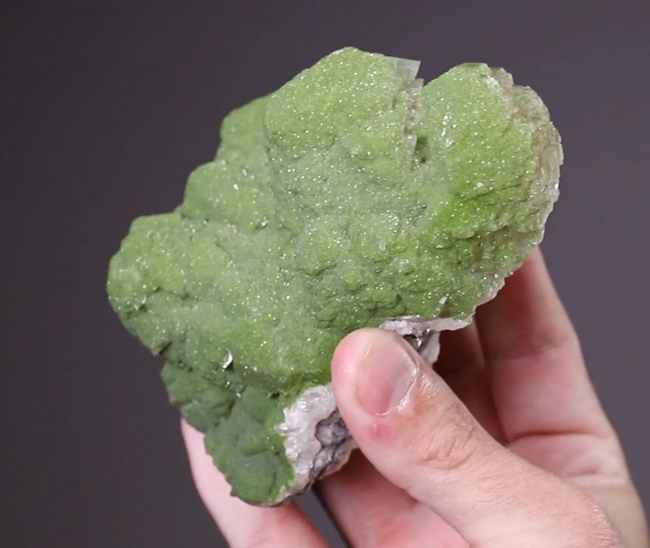 Duftite in Calcite - image 2