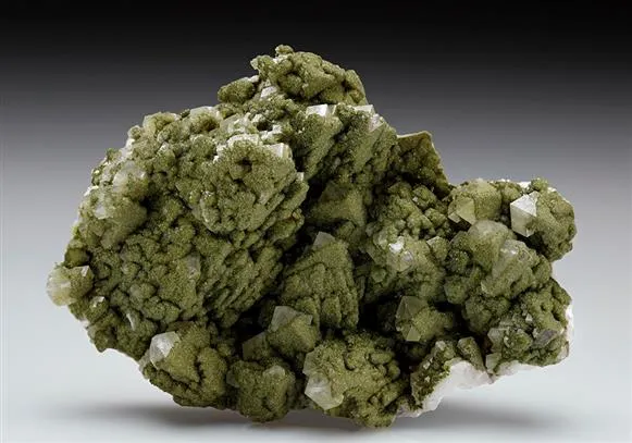 Duftite on Calcite - image 1