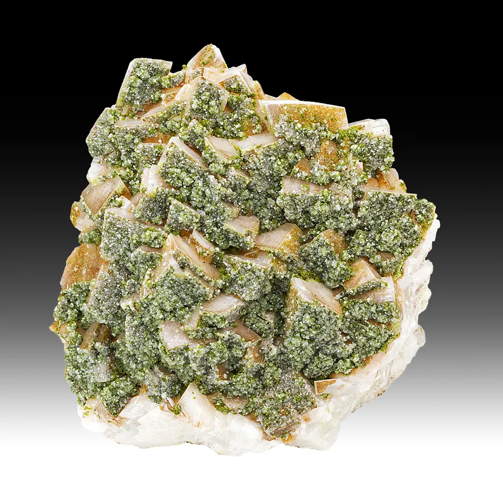 Duftite on Calcite image