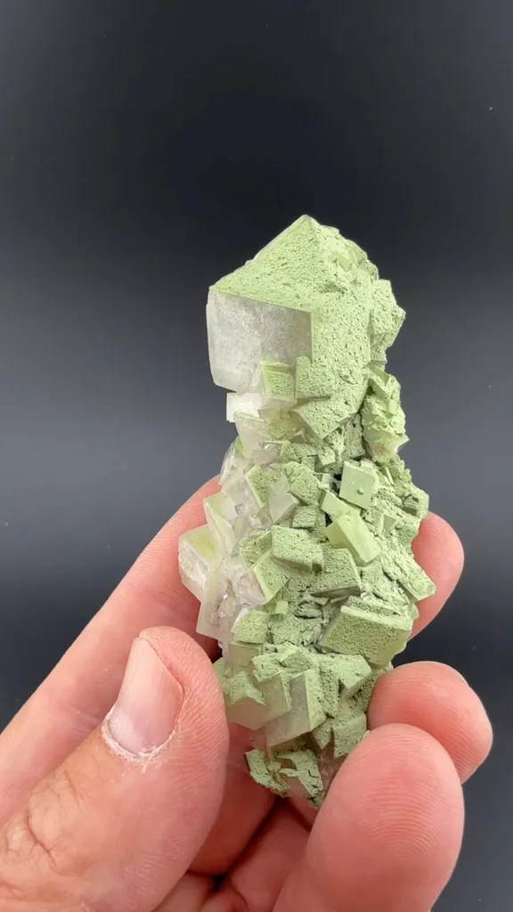 Duftite on Calcite image