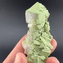 Duftite on Calcite - image 1