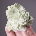 Duftite on Calcite - image 2