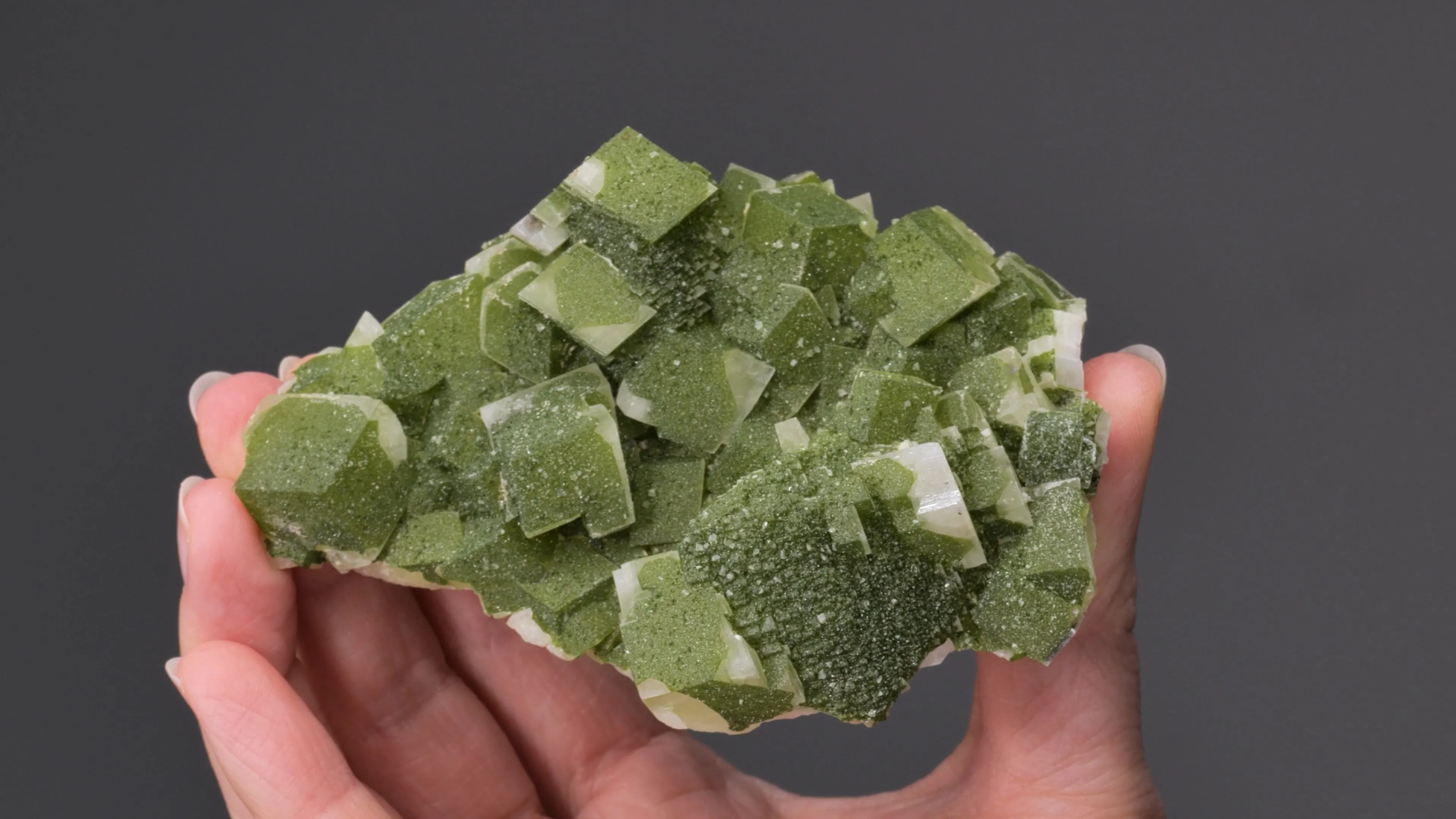 Duftite with Calcite - image 2
