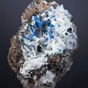 Dundasite on Hydrocerussite - image 1