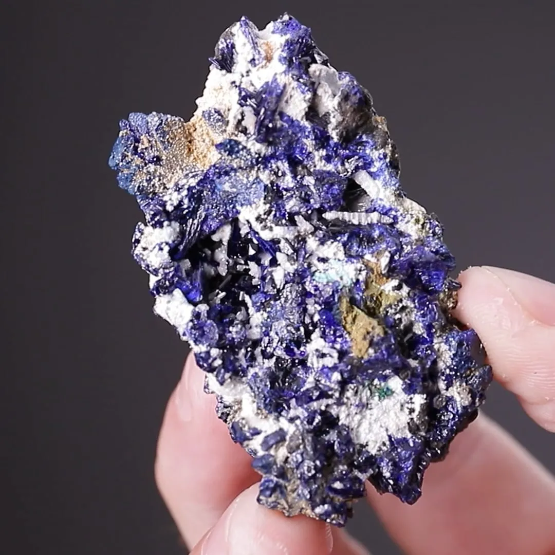 Dundasite with Azurite and Cerussite - image 2