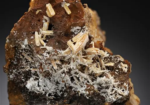Dundasite with Cerussite
