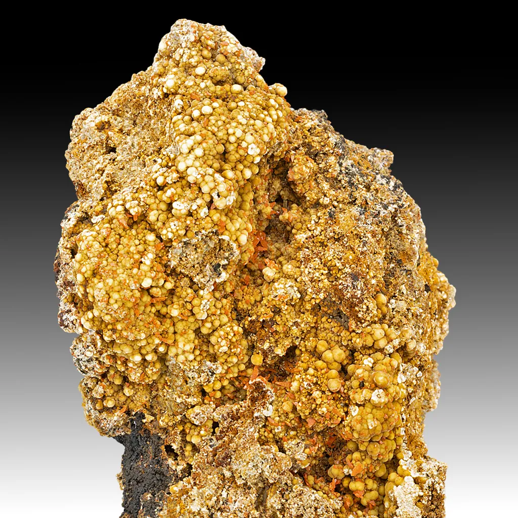 Dundasite with Crocoite image