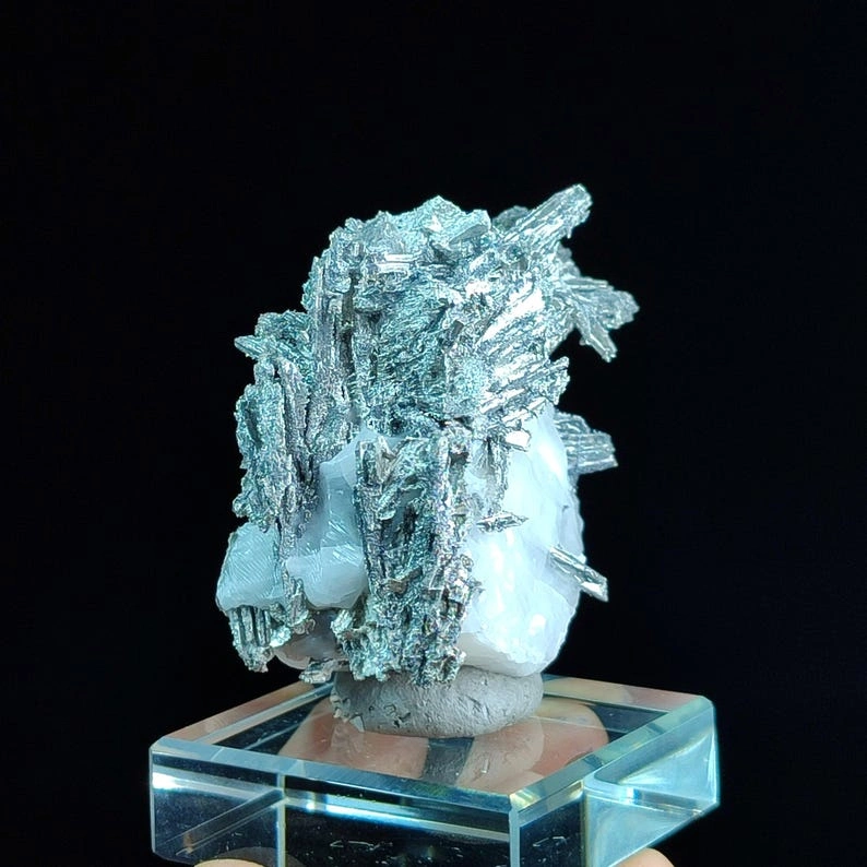 Dyscrasite from Bou Azzer, Bou Azzer Mine, Drâa-Tafilalet Region, Morocco - image 3