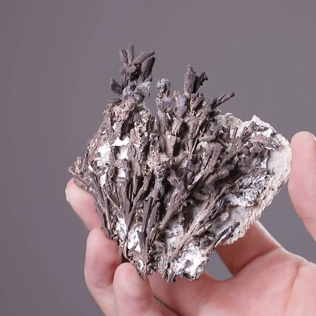 Dyscrasite from Bouismas, Drâa-Tafilalet Region, Morocco - image 1