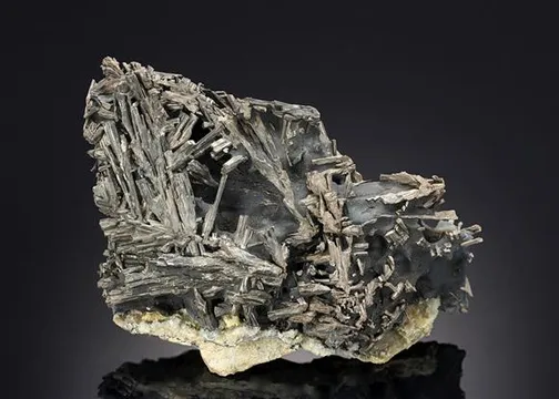 Dyscrasite from Háje, Karlovy Vary Region, Czech Republic