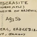 Dyscrasite on Arsenic - image 3