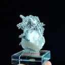 Dyscrasite Silver on Calcite from Maroc, Région Drâa-Tafilalet, Mine Bou Azzer, Bou Azzer - image 2